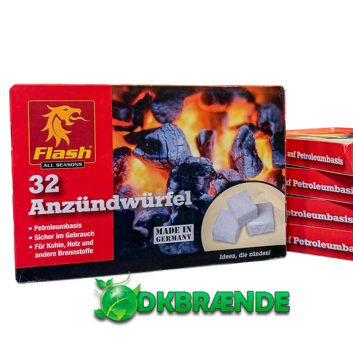 Flash Firelighters tændblok 32-pak