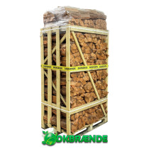 Ovntørret blandet løv i netsække 98 sække