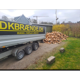 9 skrm ovntørret bøg + levering efter postnummer