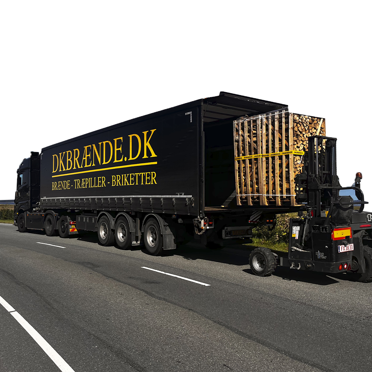 Br&aelig;nde Afhentet